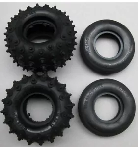 Tamiya 9805033 9805034 Hornet Super Champ Frog Grasshopper Tyres Front &Rear New - Picture 1 of 1