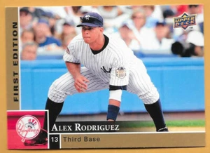 ALEX RODRIGUEZ NEW YORK YANKEES #363 - UPPER DECK FIRST EDITION NM-MT 2009 - Picture 1 of 2