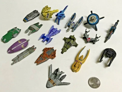 BABYLON 5 Micro Machines 1990s Ships Vehicles Collection Galoob CHOOSE ONE Cover