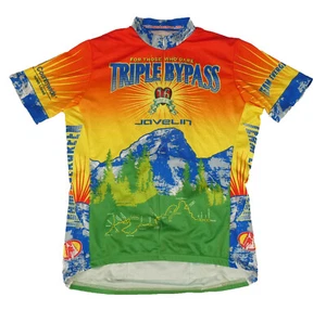 Camiseta deportiva de ciclismo Primal 2004 COLORADO TRIPLE BYPASS, L para hombre nueva sin etiquetas - Imagen 1 de 3
