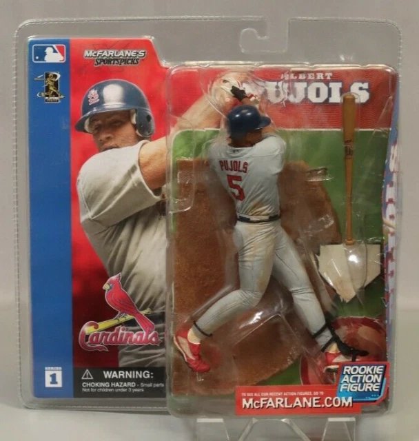 McFarlane Toys MLB 6" Albert Pujols Baseball Action Figure
