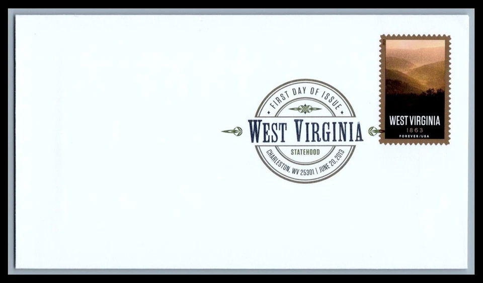 US FDC # 4790 (46c.) West Virginia  none Bear  2013, 9p6013 - Image 1 of 1