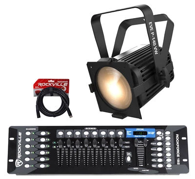 Chauvet DJ EVE P-140 VW D-Fi Variable White Wash Stage Par Light+DMX Controller - Image 1 of 4