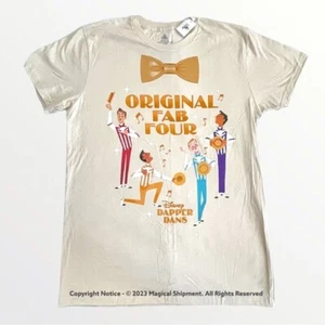 NWT!! Disney Parks Dapper Dans The Original Fab Four Shirt | Adult Large - Picture 1 of 3