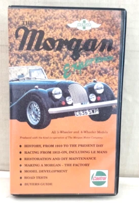 The Morgan Experience VHS Motoring History Racing Development Cars Vehicles Foto 1 de 4