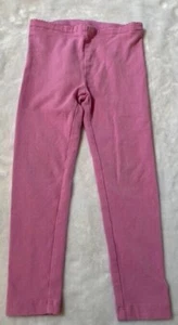 Tea Collection Pink Leggings Pants 4 Girls ~ Runs Slim - Picture 1 of 3