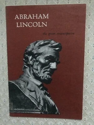 GR 08 "Abraham Lincoln - The Great Emancipator" (1970, Paperback) ***VINTAGE & N - Image 1 of 3