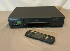 Mitsubishi HS-U430 4 cabezales Hi-Fi estéreo PerfecTape VHS VCR con control remoto universal - Imagen 1 de 7