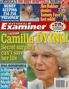 National Examiner Magazine March 5 2007 Camilla Parker-Bowles Anna Nicole Smith - Imagen 1 de 2