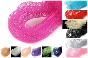 Cappello affascinante gioiello in rete Crinoline Tubi Milliner capelli di cavallo intrecciata - Foto 1 di 15