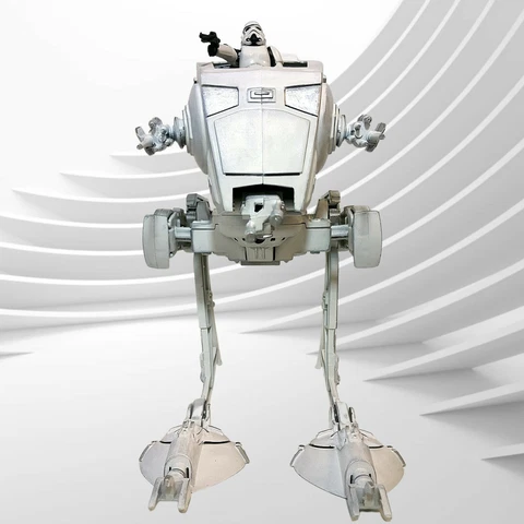 Star Wars Jehavey'ir Assault AT-ST Scout Walker Original Kenner 1982 Vintage Cover