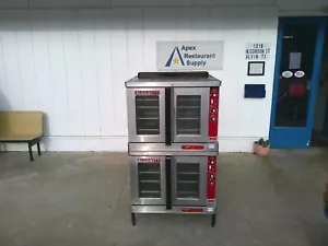 Blodgett Electric Double Stack Convection Oven, HARDWIRED, TESTED, #8489 - Picture 1 of 10