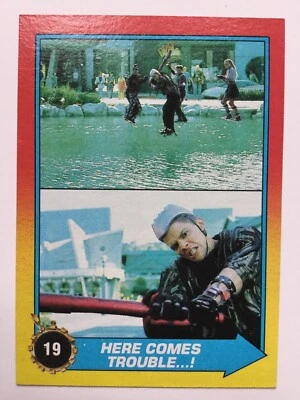 Topps Back To The Future Part II 2 Trading Card 19 Here Comes Trouble - Image 1 of 2