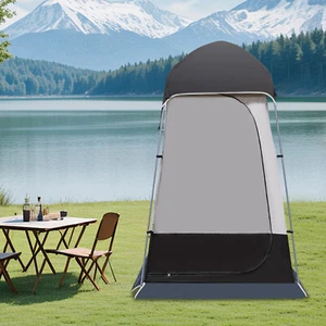 Pop-Up Privacy Tent,Portable Outdoor Hiking Camping Shower Toilet Tents - Picture 1 of 18