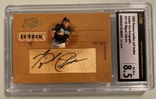 2005 Donruss Leather and Lumber Miguel Cabrera LC-42 #/64 Auto/Cuts