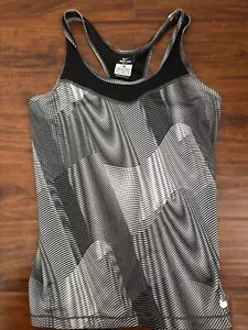 Nike Damen Shirt Gr. M Schwarz Ärmellos Fitted Tank Top Activewear Pro Dri Fit - Bild 1 von 3