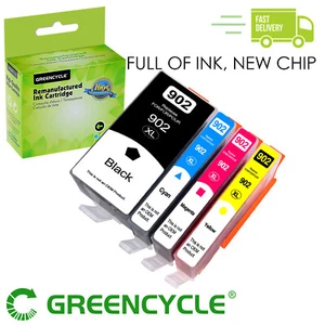 CYBM H902XL Color Tintenpatrone für HP OfficeJet 6962 Pro 6958 6960 6968 6970 - Bild 1 von 11