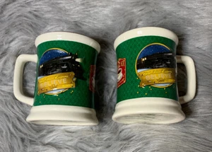 THE POLAR EXPRESS 3D HOT CHOCOLATE MUG CUP CHRISTMAS BELIEVE TRAIN COFFEE 2 Pk - Picture 1 of 6