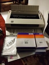 IBM Wheelwriter 6 Electric Typewriter w/ 8 Boxes Of New Ink TESTED AND WORKING