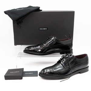 Dolce\u0026Gabbana Leather Upper Black 