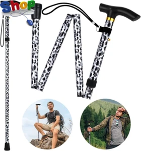 Walking Stick, Folding Walking Stick, Adjustable Folding Walking Sticks, Collaps - Picture 1 of 12