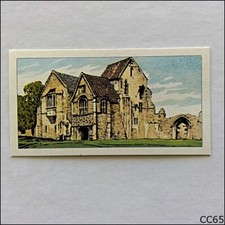 Lamberts Tea Card Historic East Anglia 1961 #12 Priors Lodging Castle Acr (CC65)