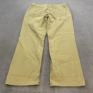 North Face Hose Herren 36 passt 35x29 hellbraun Wandern Freizeit verstärkt Outdoor Logo - Bild 1 von 15