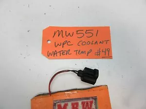 COOLANT TEMPERATURE SENSOR WATER WIRE PLUG PIGTAIL ENGINE for LEXUS IS300 GS300 - Picture 1 of 6
