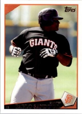 2009 Topps San Francisco Giants Baseball Card #426 Pablo Sandoval - Image 1 of 2