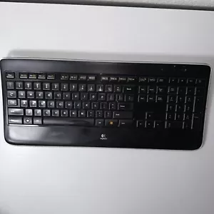 Logitech K800 Wireless Keyboard, Rechargeable, No USB Included - Picture 1 of 6