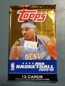 2009-10 Topps Basketball Einzelhandelspaket NBA HOT Stephen Curry RC Rookie - Harden - Bild 1 von 2