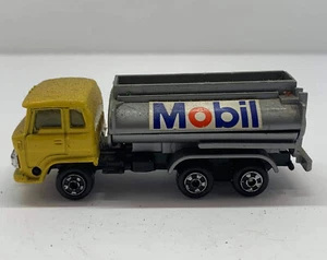 Vintage 1980s Zee Toys Zylmex Cement Mixer Mobil Oil Truck w/ Pull Out Gas Hose - Picture 1 of 11