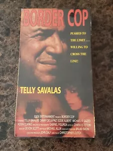BRAND NEW Border Cop (VHS, 1992) Terry Savalas RARE Sealed OOP - Picture 1 of 6