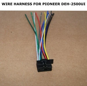NEW WIRE HARNESS FOR PIONEER DEH-2500UI DEH2500UI FREE FAST SHIPPING - Picture 1 of 1