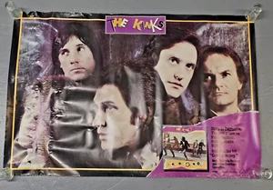 Póster promocional raro 1983 Arista Records The Kinks State of Confusion 36" x 24" - Imagen 1 de 14