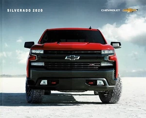 2020 Chevrolet Silverado WT Custom LT RST LTZ Pickup Truck Dealer Sales Brochure - Picture 1 of 1