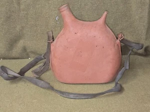 WWI French Double Spout Canteen with Strap - Picture 1 of 5