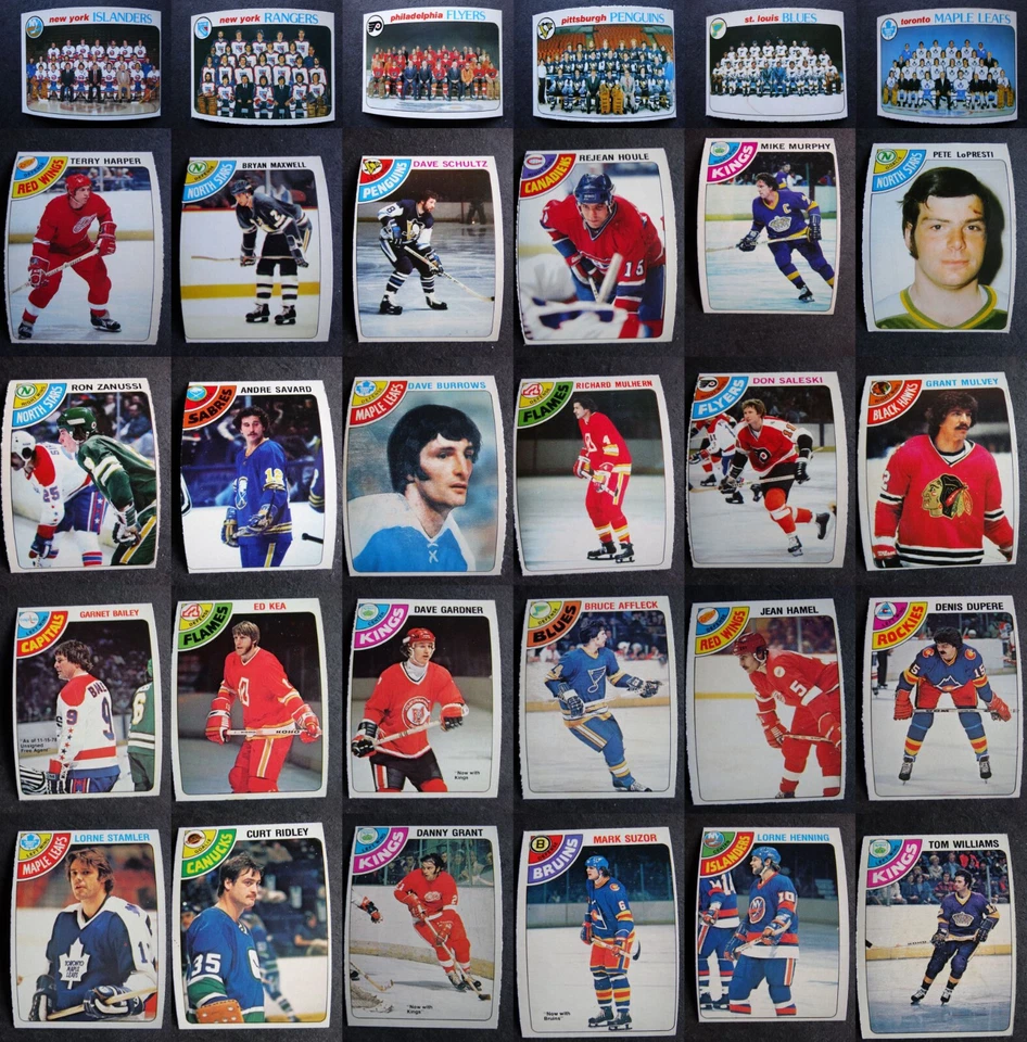 1978-79 O-Pee-Chee OPC Hockey Cards Complete Your Set U You Pick List 201-396 - Image 1 of 1