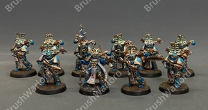 Warhammer 40K PRO-PAINTED Thousand Sons Rubric marines Miniature model Army - Picture 1 of 14