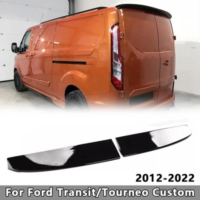 CARFORE-XU（CARFORERUNNER） Spoiler de Toit Spoiler Noir pour Ford Transit Tourneo Custom 2012-2022