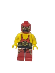 Lego El Macho Wrestler 70809 The LEGO Movie Minifigure - Minifigure senza mantello - Foto 1 di 4