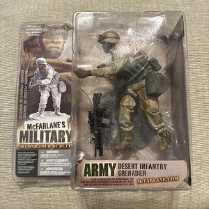 Army Desert Infantry Grenadier McFarlane African American Figur B62 Sealed - Bild 1 von 10