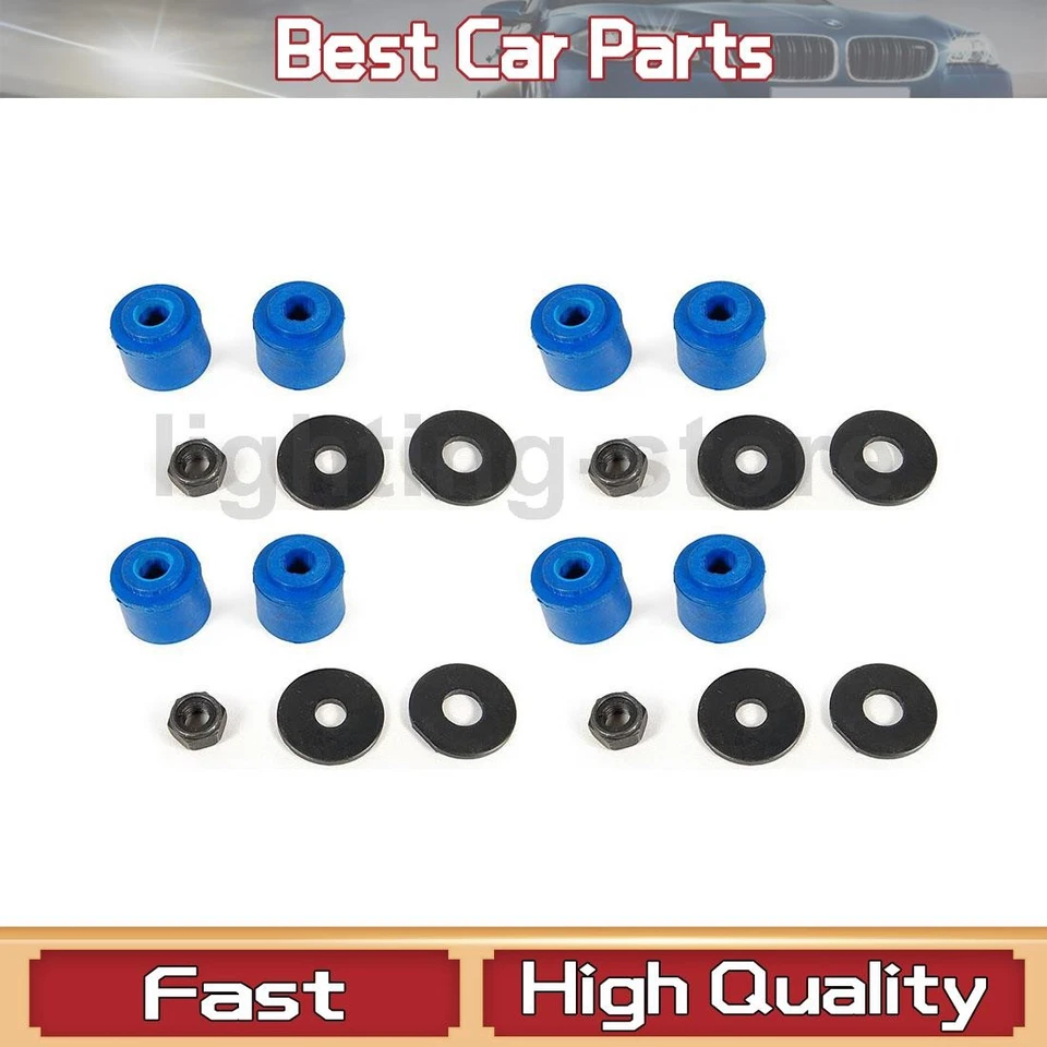 4 bujes estabilizadores de barra de suspensión delantera trasera para Ford F-100 F-150 1980 Foto 1 de 3