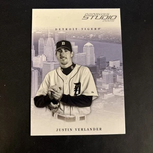 2005 Donruss Studio - Justin Verlander #114 (RC) - Picture 1 of 2