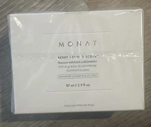 MONAT BERRY RAFFINIERTES PEELING PERFEKTIONIERENDES PEELING MASKE 87 ml 2,9 flüssige Unzen - Bild 1 von 4
