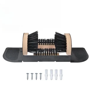 Outdoor Shoe Brush with Pedal Boot Cleaner Outdoor Shoe Cleaner Cleaning Brush - Picture 1 of 9