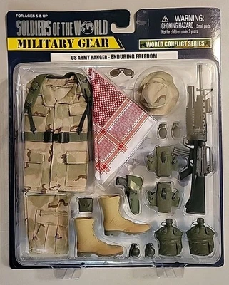 SOTW Military Gear World Conflict Series US Army Ranger - Enduring Freedom *NOVO* - Imagem 1 de 4