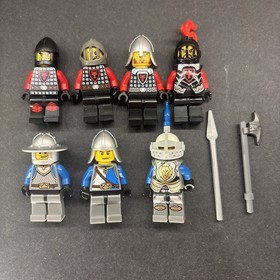 2 Lego - Castle Knights Accessory Set Blister Pack And Red K nights 