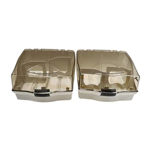 Fellowes 3.5 Inch Disk Double File Storage Case Lot 2 for Floppy Discs - Imagen 1 de 12