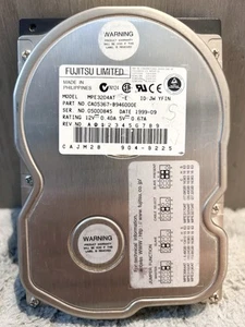 Fujitsu MPE3204AT-E 20.49GB 3.5" IDE PATA Internal Hard Disk Drive HDD (UNTESTED - Picture 1 of 4